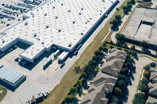 Dallas Commercial Buildings A commercial property in Dallas that Prosegur provides security guard services for