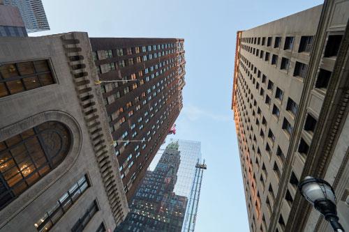 Prosegur Security Baltimore A commercial building in Baltimore that Prosegur provides security guard services for.