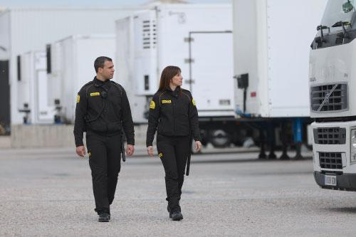 A commercial building in St. Louis Missouri that Prosegur provides security guard services for.