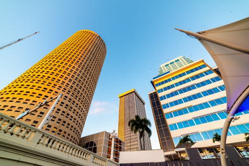 Tampa Commercial Buildings A commercial property in Tampa that Prosegur provides security guard services for