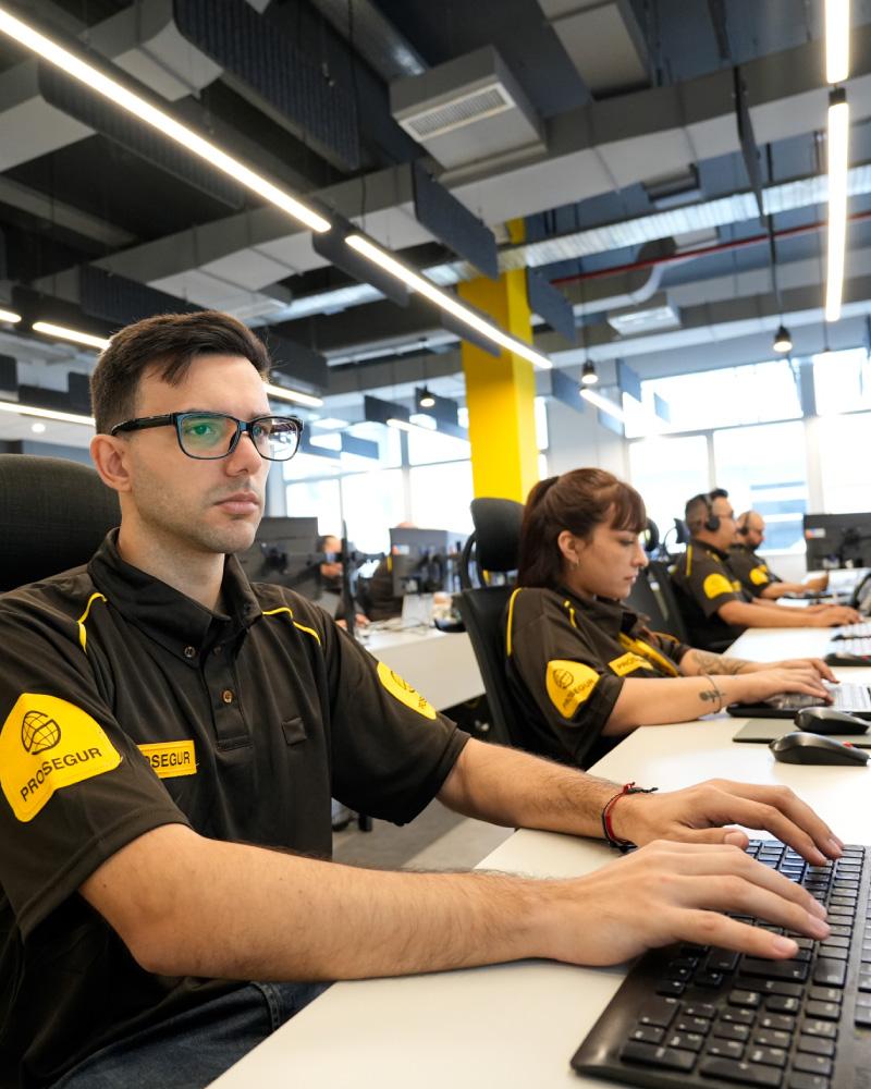 Prosegur Security Remote Agent A Prosegur security agent providing remote security monitoring support