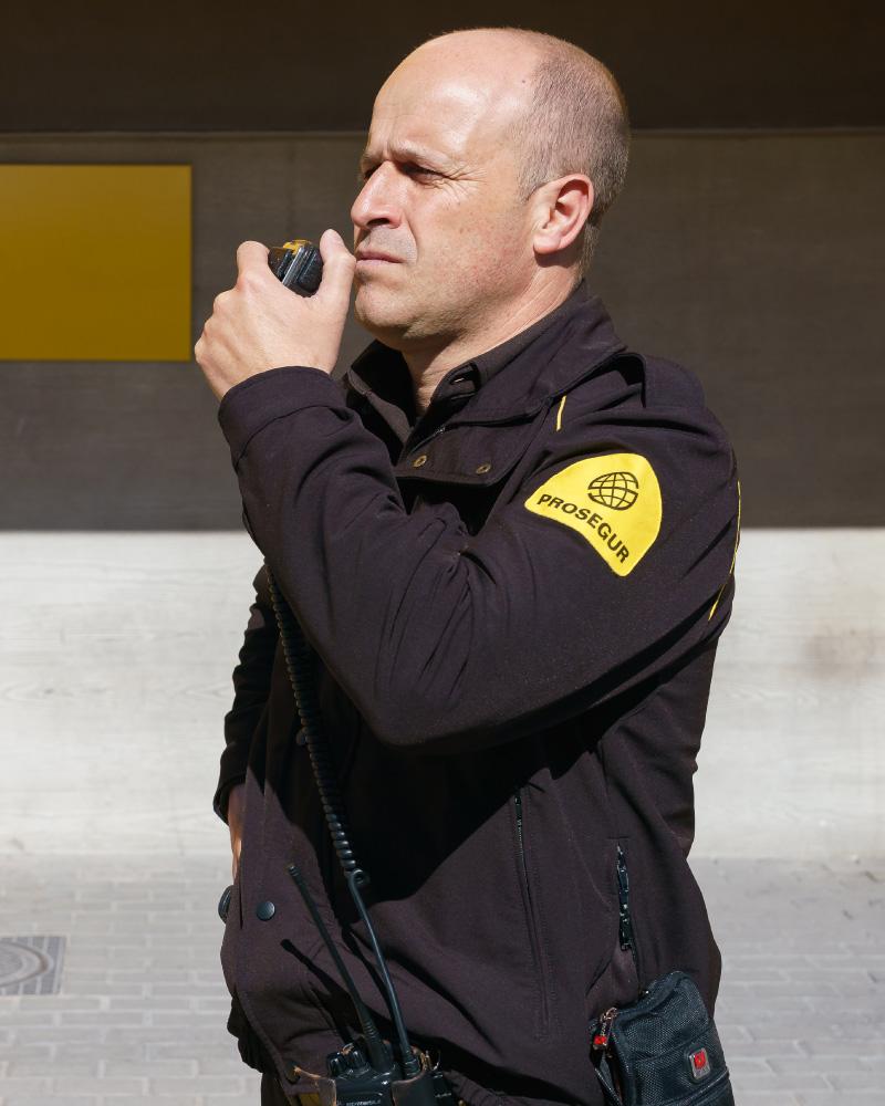 Prosegur Event Security Officer A Prosegur security officer providing event security guarding services