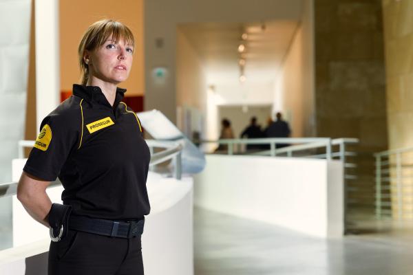 Hospitality Guarding A Prosegur security officer providing hotel security guarding services