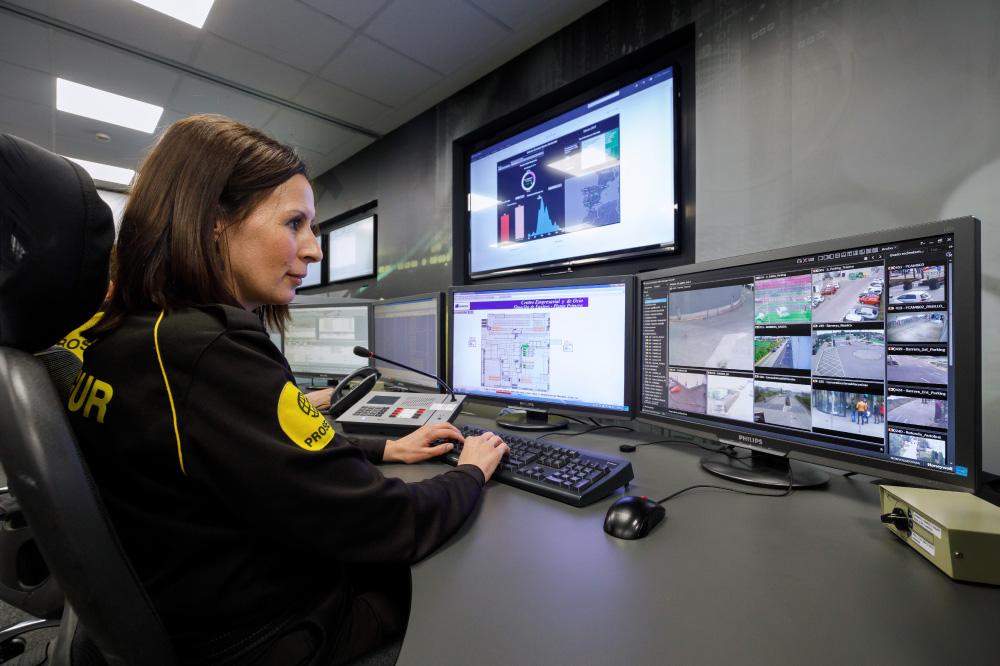 A Prosegur remote security agent at the iSOC