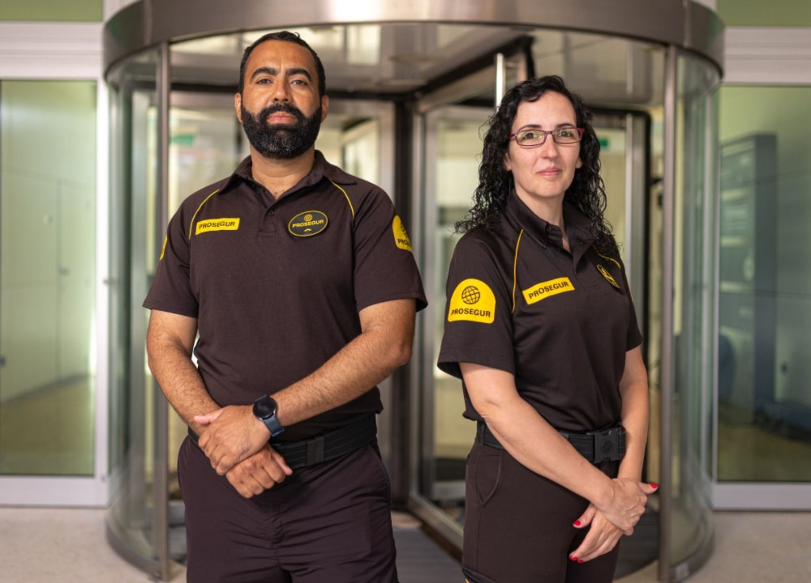 Two Prosegur security officers