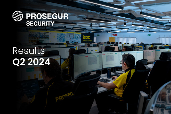 Prosegur increases its sales by 6.9% to reach 2,348 million euros in the first half of 2024 Prosegur increases its sales by 6.9% to reach 2,348 million euros in the first half of 2024